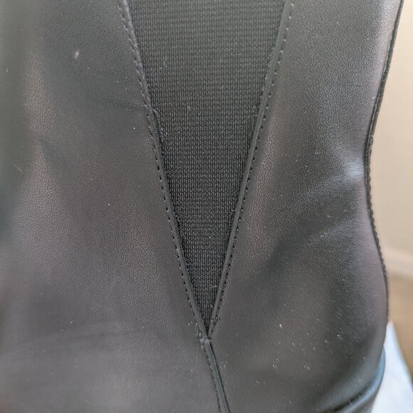 Womens BP Baylee Black side zip ankle boot - Picture 8 of 11